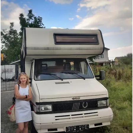 Vintage Camper On The Beach Off The Grid Vama Veche