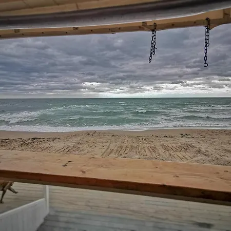 Vintage Camper On The Beach Off The Grid *